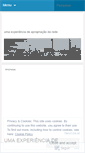 Mobile Screenshot of experienciaemdigital.wordpress.com