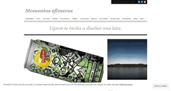 Desktop Screenshot of ephemeramoments.wordpress.com