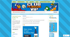 Desktop Screenshot of clubpenguinvipblog.wordpress.com