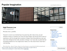 Tablet Screenshot of popularimagination.wordpress.com