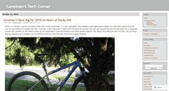 Desktop Screenshot of cavemanstechcorner.wordpress.com