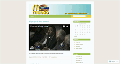 Desktop Screenshot of mcmundo.wordpress.com