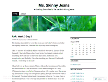 Tablet Screenshot of msskinnyjeans.wordpress.com