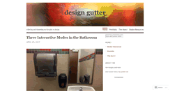 Desktop Screenshot of designgutter.wordpress.com