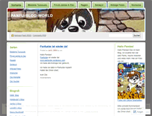 Tablet Screenshot of panfublogworld.wordpress.com