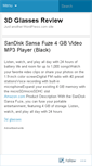 Mobile Screenshot of 3dglassesreview.wordpress.com