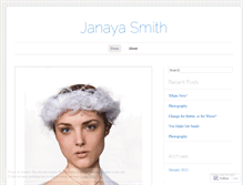 Tablet Screenshot of janayasmith.wordpress.com