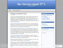 Tablet Screenshot of gersionappel.wordpress.com