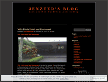 Tablet Screenshot of jenzter.wordpress.com