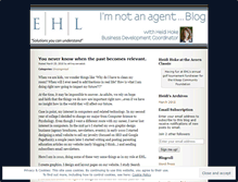 Tablet Screenshot of ehlinsurancebdc.wordpress.com