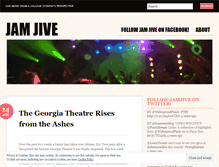 Tablet Screenshot of jamjive.wordpress.com