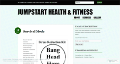 Desktop Screenshot of jumpstartcoaching.wordpress.com