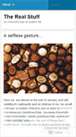 Mobile Screenshot of givemetherealstuff.wordpress.com