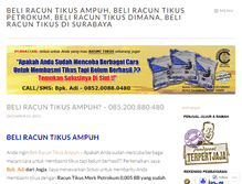 Tablet Screenshot of beliracuntikusampuh.wordpress.com