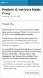 Mobile Screenshot of pdxmediacamp.wordpress.com