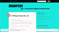 Desktop Screenshot of imanip90x.wordpress.com
