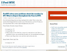 Tablet Screenshot of ifeelnyc.wordpress.com