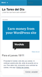 Mobile Screenshot of latareadeldia.wordpress.com