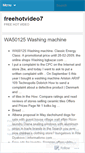Mobile Screenshot of freehotvideo7.wordpress.com