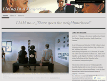 Tablet Screenshot of livinginamag.wordpress.com