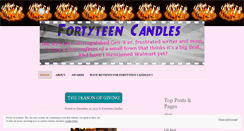 Desktop Screenshot of fortyteencandles.wordpress.com