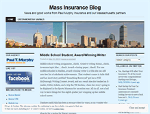 Tablet Screenshot of paultmurphy.wordpress.com