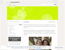 Tablet Screenshot of loseandwin.wordpress.com