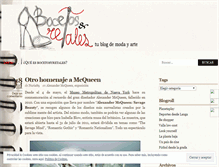 Tablet Screenshot of bocetosyretales.wordpress.com