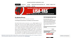 Desktop Screenshot of lisasyndikat.wordpress.com