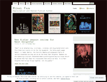 Tablet Screenshot of michaelfaun.wordpress.com