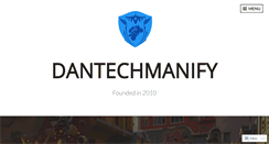 Desktop Screenshot of dantechmanfor.wordpress.com