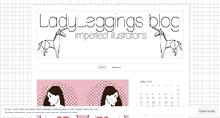 Desktop Screenshot of ladyleggings.wordpress.com
