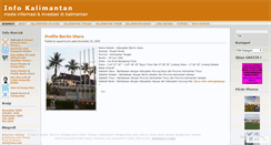 Desktop Screenshot of infokalimantan.wordpress.com
