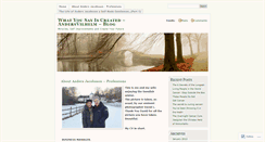 Desktop Screenshot of andersvilhelm.wordpress.com