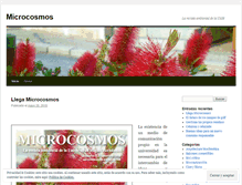 Tablet Screenshot of microcosmosumh.wordpress.com