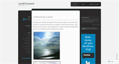 Desktop Screenshot of cardiffreview.wordpress.com
