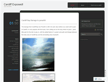Tablet Screenshot of cardiffreview.wordpress.com