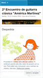 Mobile Screenshot of encuentroguitarra.wordpress.com