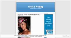 Desktop Screenshot of mrjet.wordpress.com