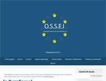 Tablet Screenshot of ossei.wordpress.com