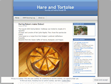 Tablet Screenshot of hareandtortoise.wordpress.com