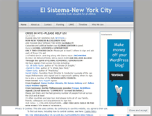 Tablet Screenshot of elsistemanyc.wordpress.com