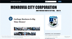 Desktop Screenshot of monroviacitycorporation.wordpress.com