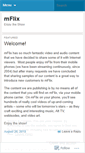 Mobile Screenshot of mflix.wordpress.com