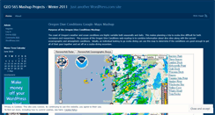 Desktop Screenshot of geo565mashups.wordpress.com