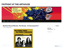 Tablet Screenshot of fistfightatthearthouse.wordpress.com