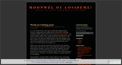 Desktop Screenshot of moonside.wordpress.com