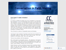 Tablet Screenshot of conversationinfaith.wordpress.com