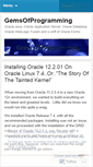 Mobile Screenshot of gemsofprogramming.wordpress.com