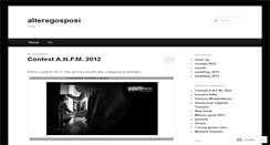 Desktop Screenshot of alteregosposi.wordpress.com